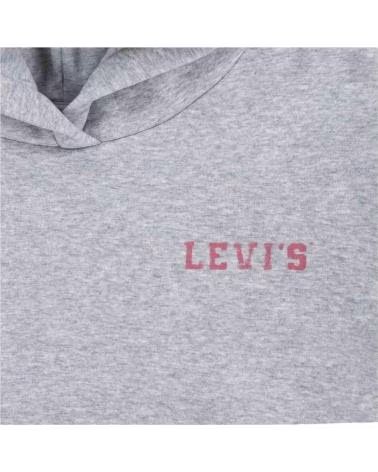 LEVIS LEVI´S GIRLS´ GREY HOODIE GRIS