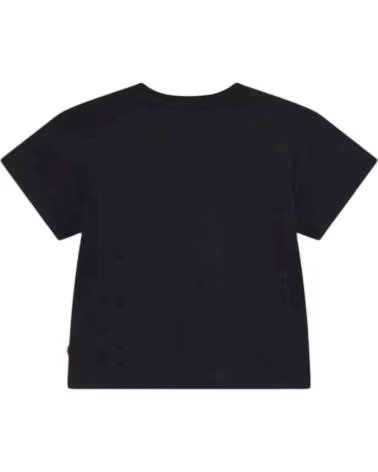 LEVIS LEVI´S KURZARM-T-SHIRT MIT ROSEN-AUFDRUCK FÜR MÄDCHEN NEGRO