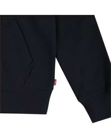 LEVIS SUDADERA CON CAPUCHA 8EL452-023 EN PARA NINOS UNISEX NEGRO