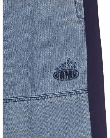 GRIMEY PANTALONI GRIMEY DRITTI DA UOMO IN DENIM BLU AZUL