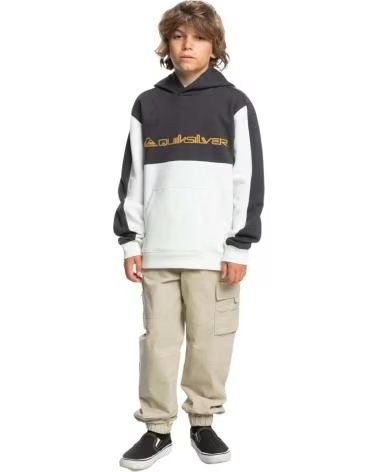 QUIKSILVER KNOWLEDGE AREA KAPUZENPULLOVER FÜR KINDER BLANCO