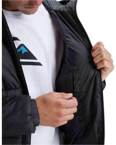 QUIKSILVER QUIKSILVER COLD DAYS KVJ0 PADDED JACKET FOR MEN NEGRO