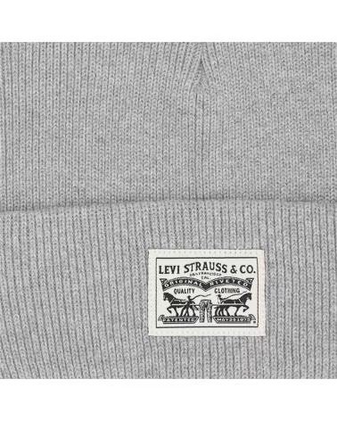LEVIS GORRO LEVI´S DE PUNTO UNISEX GRIS GRIS