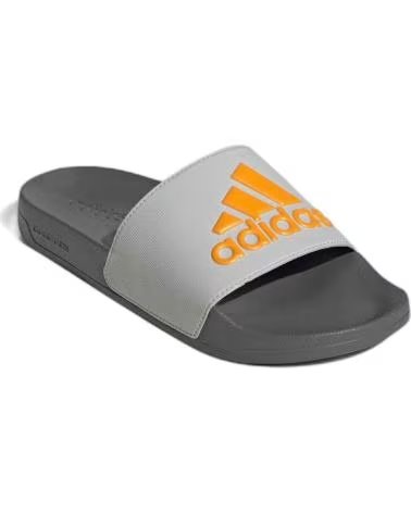 TONGS ADIDAS ADILETTE SHOWER GRIS ORANGE GRIS