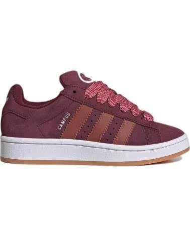 ADIDAS TÊNIS ADIDAS CAMPUS 20 INFANTIL UNISSEX COR VINHO MORADO