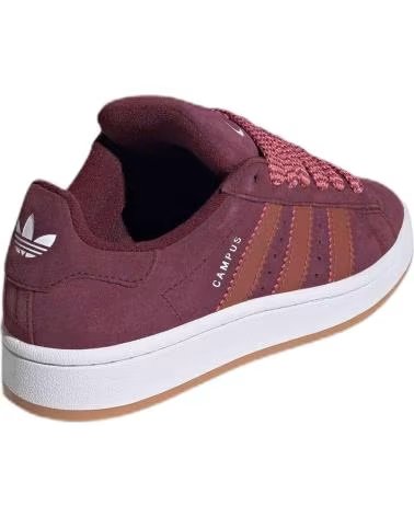 ADIDAS TÊNIS ADIDAS CAMPUS 20 INFANTIL UNISSEX COR VINHO MORADO