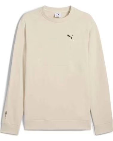 PUMA SUDADERA PUMA CREW NECK PARA HOMBRE BEIGE BEIGE