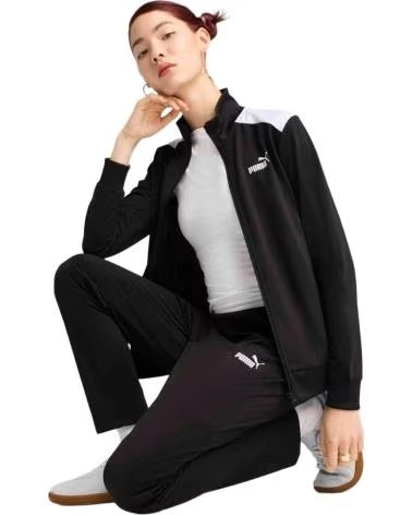 PUMA CONJUNTO DEPORTIVO PUMA POLY SUIT OP PARA MUJER NEGRO NEGRO