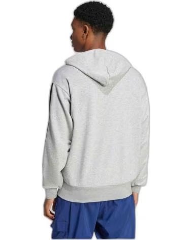 ADIDAS SUDADERA CON CAPUCHA ADIDAS FUTURE ICONS 3 RAYAS PARA HOMBRE GRIS