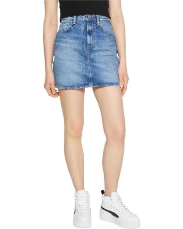 PEPE JEANS PEPE JEANS WOMEN´S BLUE DENIM SKIRT AZUL