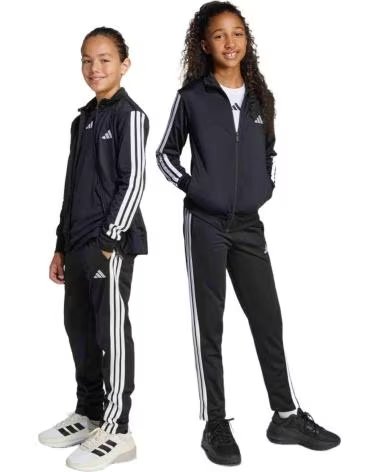 ADIDAS Chandal en color negro para ninos NEGRO