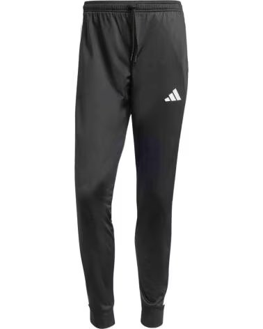 ADIDAS PANTALONI LUNGHI ADIDAS ESSENTIALS 3 STRISCE DA UOMO NEGRO