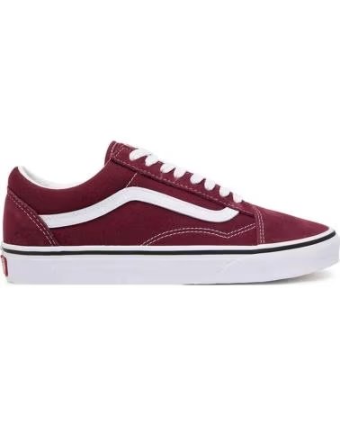 VANS OFF THE WALL VANS OLD SKOOL SNEAKER FÜR HERREN IN ROT ROJO
