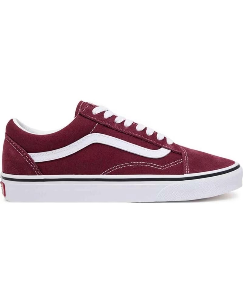 VANS OFF THE WALL VANS OLD SKOOL SNEAKER FÜR HERREN IN ROT ROJO