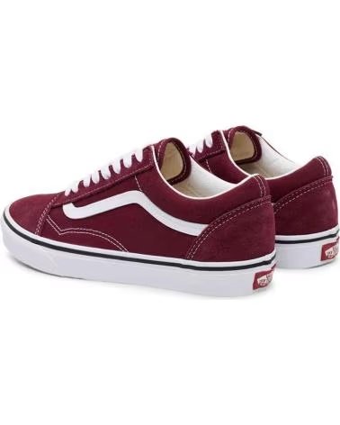 VANS OFF THE WALL VANS OLD SKOOL SNEAKER FÜR HERREN IN ROT ROJO