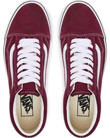 VANS OFF THE WALL VANS OLD SKOOL SNEAKER FÜR HERREN IN ROT ROJO