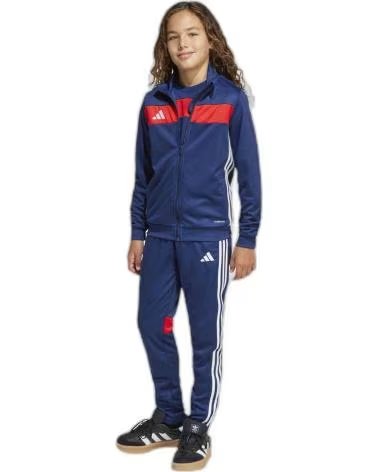 ADIDAS ADIDAS TRAININGSANZUG FÜR KINDER UNISEX BLAU AZUL