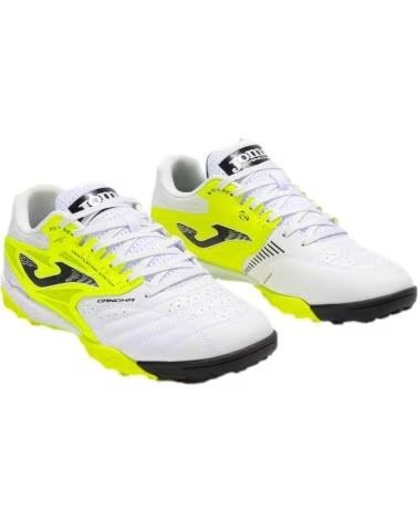 JOMA SCARPE DA CALCETTO JOMA DA UOMO - BIANCO E GIALLO FLUO AMARILLO