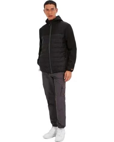 ELLESSE ELLESSE MEN´S HOODED PADDED JACKET NEGRO