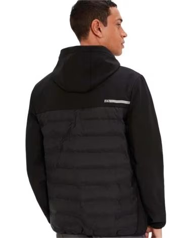 ELLESSE ELLESSE MEN´S HOODED PADDED JACKET NEGRO