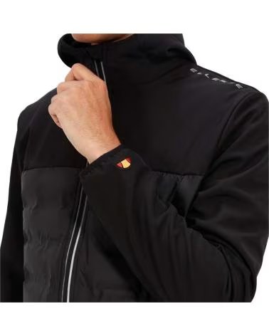 ELLESSE ELLESSE MEN´S HOODED PADDED JACKET NEGRO