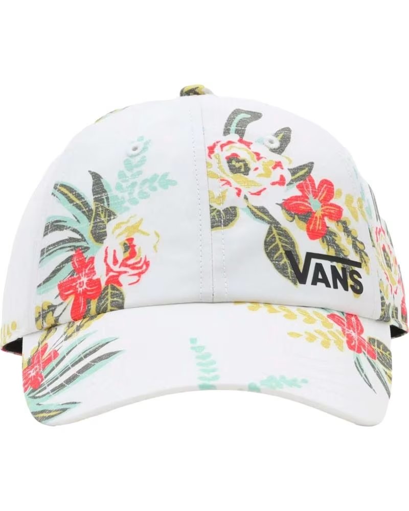 VANS OFF THE WALL VANS OFF THE WALL BASEBALLKAPPE FLORAL UNISEX WEISS BLANCO