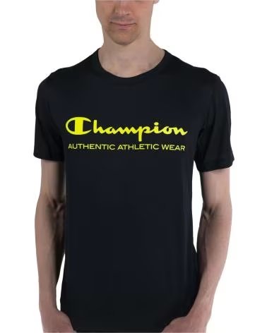 CHAMPION CAMISETA DE MANGA CURTA CHAMPION MASCULINA NEGRO