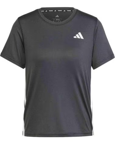 ADIDAS CAMISETA ADIDAS RUN FAST MANGA CURTA FEMININA PRETA NEGRO