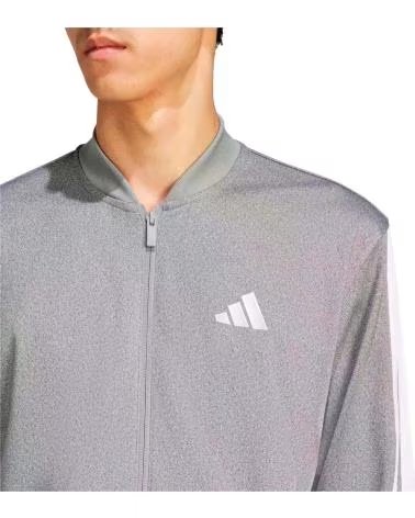 ADIDAS GIACCA SPORTIVA ADIDAS ESSENTIALS DA UOMO IN GRIGIO GRIS