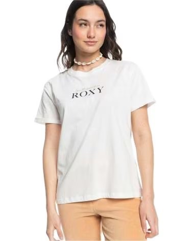 ROXY CAMISETA ROXY MODELO NOON OCEAN TEES MNF0 BRANCA VIOLETA