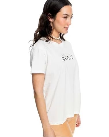 ROXY CAMISETA ROXY MODELO NOON OCEAN TEES MNF0 BRANCA VIOLETA