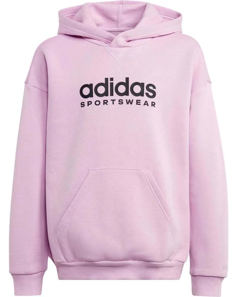 ADIDAS SUDADERA CON CAPUCHA EN PARA NINOS UNISEX MORADO