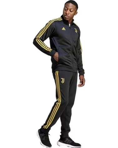 ADIDAS CALÇA ADIDAS JUVE DNA PNT MASCULINA PRETA NEGRO