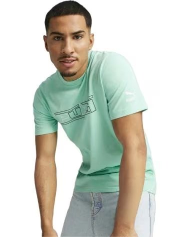 PUMA CAMISETA PUMA SWXP GRAPHIC TEE UNISEX VERDE MENTA VERDE