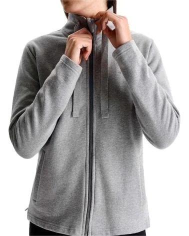 ASTORE ASTORE ADELINS WOMEN´S ZIP-UP SWEATSHIRT GRIS