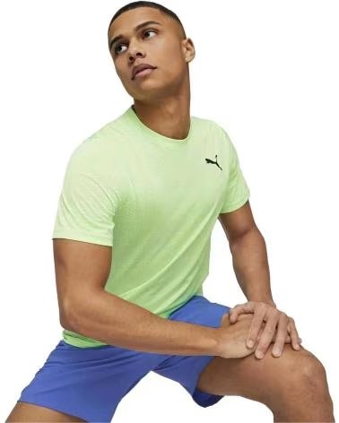 PUMA PUMA TRAIN FAV BLASTER TEE HERREN HELLGRÜN VERDE