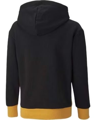 PUMA MOLETOM COM CAPUZ PUMA ALPHA HOODIE FL B UNISSEX AMARELO AMARILLO