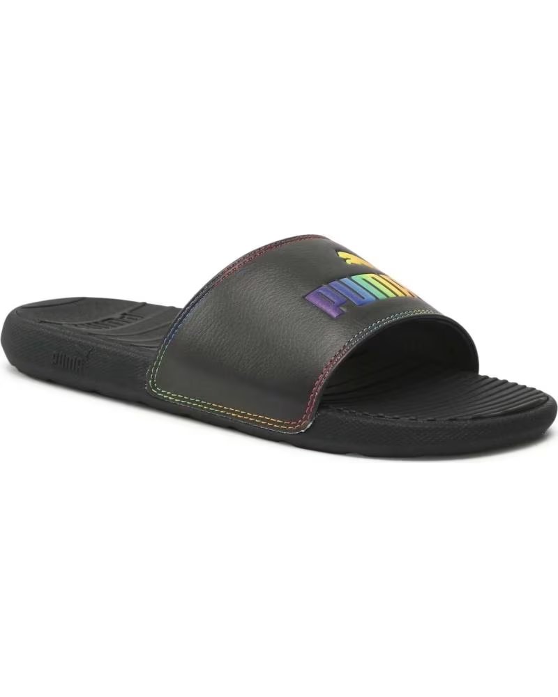PUMA Sandalias 384123-01 en negro para hombre NEGRO