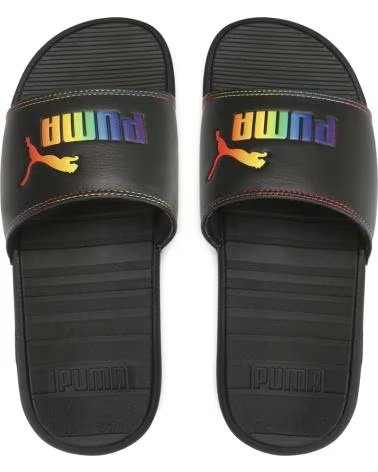 PUMA Sandalias 384123-01 en negro para hombre NEGRO