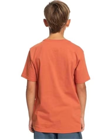 QUIKSILVER CAMISETA DE MANGA CORTA EN PARA NINOS NARANJA
