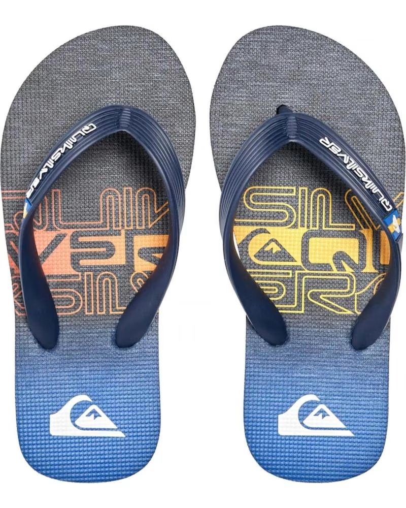 Sapatos de Menina e Menino QUIKSILVER CHINELOS QUIKSILVER MOLOKAI ART B SNDL K PARA CRIANÇAS NEGRO