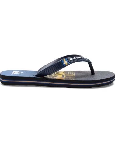 Sapatos de Menina e Menino QUIKSILVER CHINELOS QUIKSILVER MOLOKAI ART B SNDL K PARA CRIANÇAS NEGRO