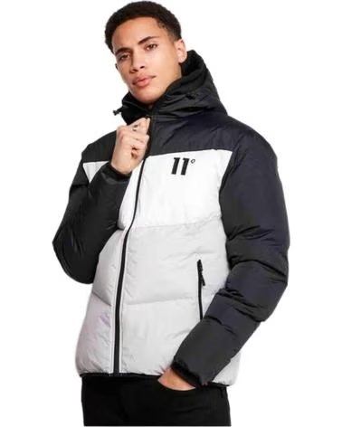 11 DEGREES MODELO LARGE PANELLED COLOU GRIS