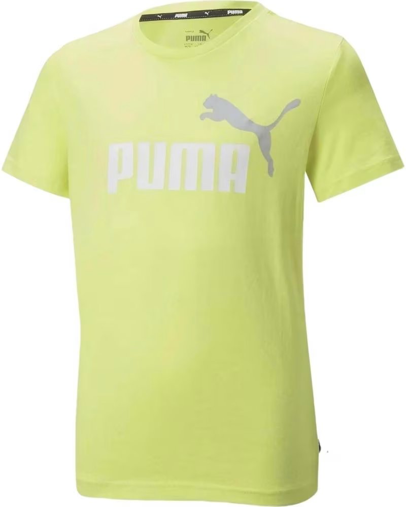 PUMA CAMISETA DE MANGA CORTA EN PARA UNISEX AMARILLO