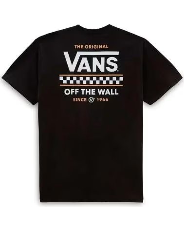 VANS OFF THE WALL VANS OFF THE WALL KURZARM-T-SHIRT SCHWARZ HERREN NEGRO
