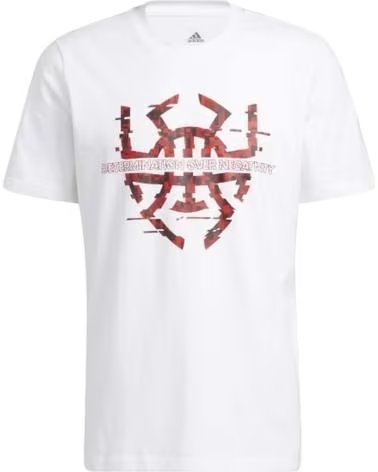 ADIDAS ADIDAS DON FOF T T-SHIRT FOR MEN, WHITE BLANCO