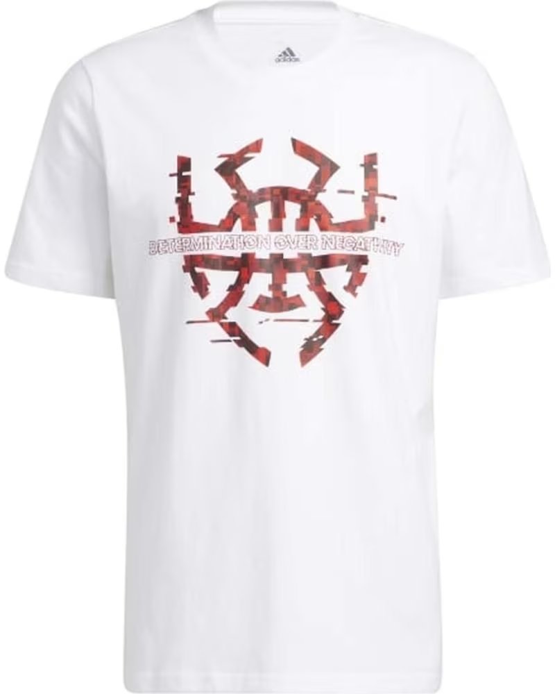ADIDAS ADIDAS DON FOF T T-SHIRT FOR MEN, WHITE BLANCO