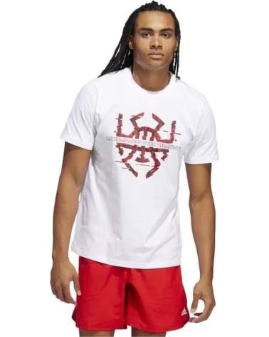ADIDAS ADIDAS DON FOF T T-SHIRT FOR MEN, WHITE BLANCO