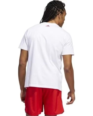 ADIDAS ADIDAS DON FOF T T-SHIRT FOR MEN, WHITE BLANCO