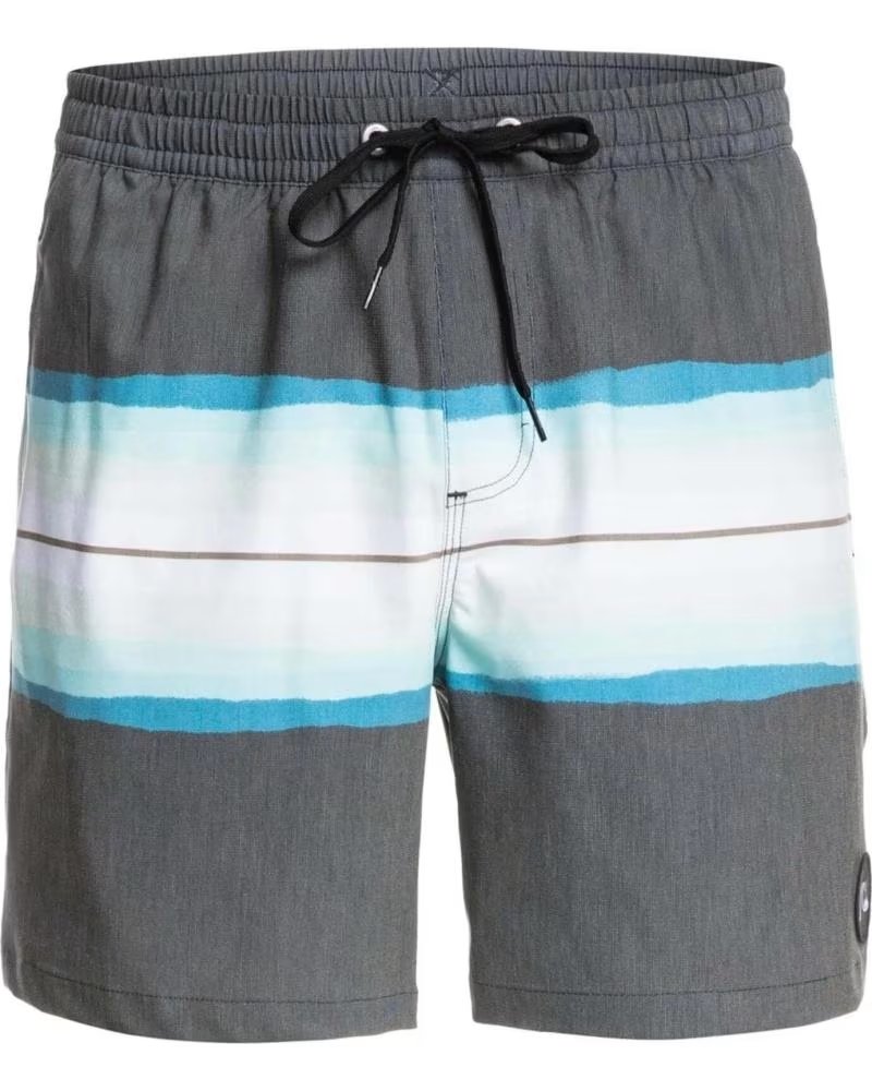 QUIKSILVER COSTUME DA BAGNO QUIKSILVER RESIN TINT 17" UOMO GRIGIO GRIS